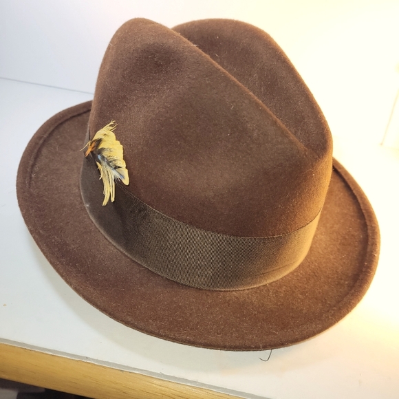 Vintage Mens Fedora Hat - Picture 2 of 6